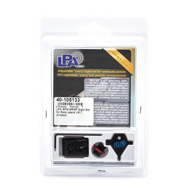 LPA SPS18RI6F Sight Set pour Rock Island 1911 Armscor