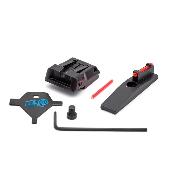LPA SPS21RU6F Sight Set pour Ruger Mark IV Competitor, Hunter