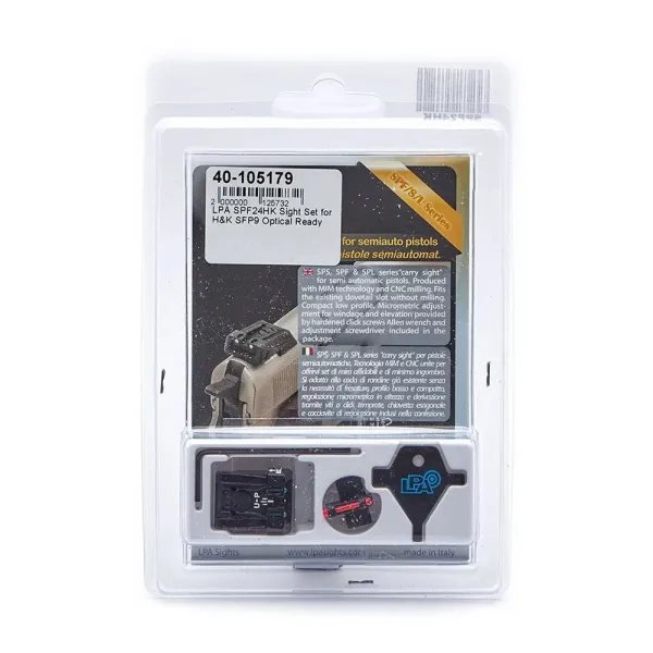 LPA SPF24HK Sight Set pour H&K SFP9 Optical Ready