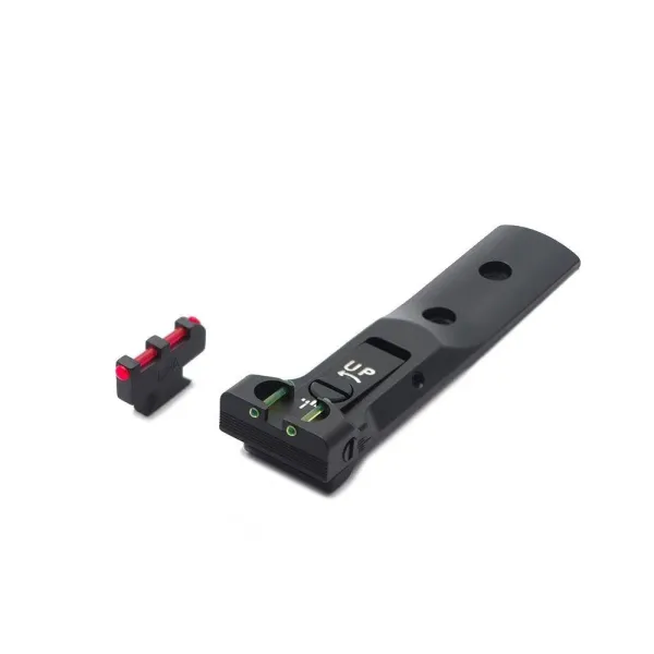LPA TXT02F2 Adjustable Sight Set pour S&W Revolver avec Fiber Optic