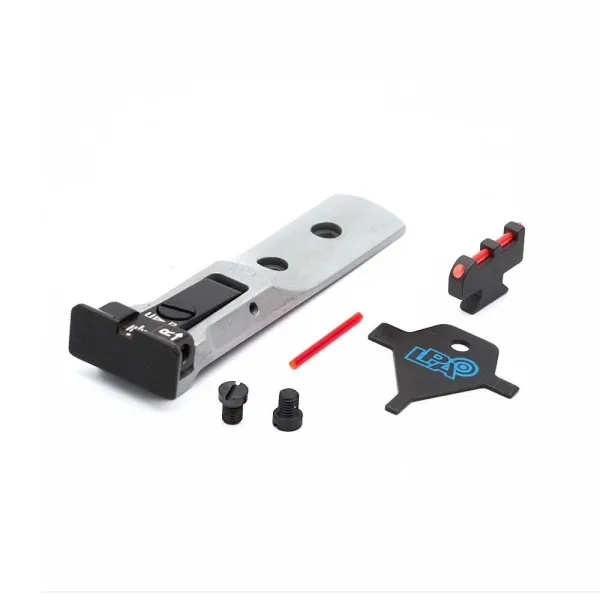 LPA TXT0107F2 Adjustable Sight Set pour S&W Revolver avec Fiber