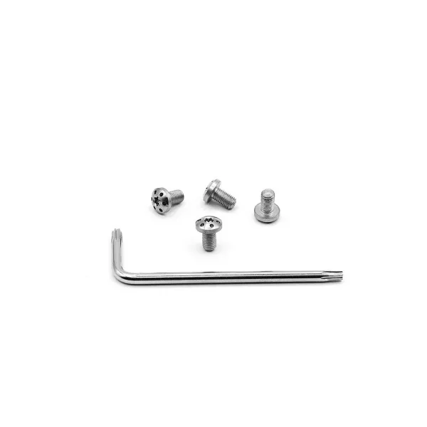 Eemann Tech Torx Vis de Grips pour 1911 (Set of 4) - Argent