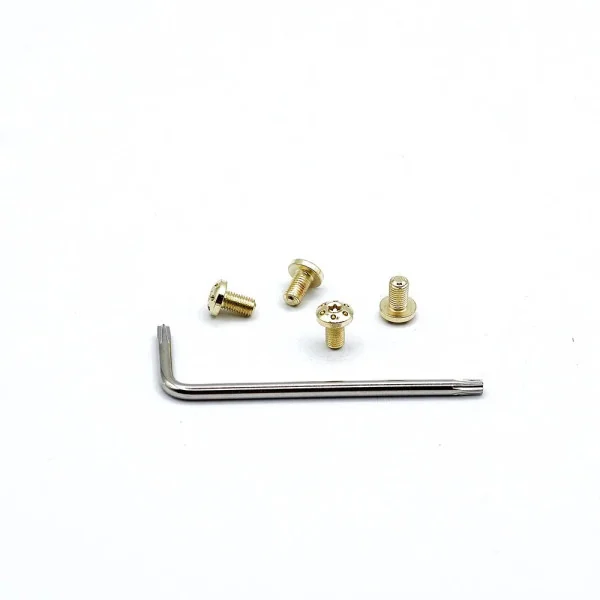 Eemann Tech Torx Vis de Grips pour 1911 (Set of 4) - Or