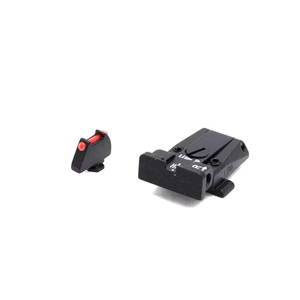 LPA SPR36GL7F Adjustable Sight Set pour GLOCK avec Fiber Optic Front