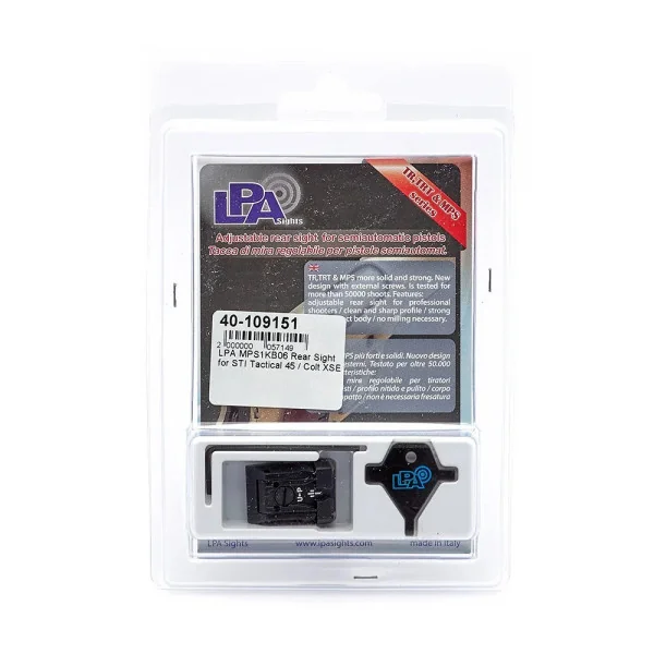 LPA MPS1KB06 Hausse pour STI Tactical 45 / Colt XSE
