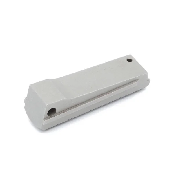Eemann Tech Mainspring Housing 1911 Argent Quadrillé 25 lpi