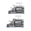 LPA WXT02F1 Sight Set pour Smith&Wesson Revolver avec Fiber Optic