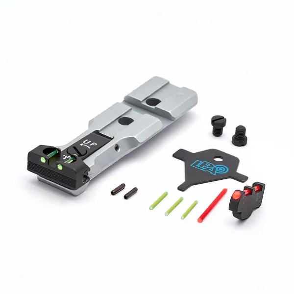LPA WXT03F1 Sight Set pour Smith&Wesson Revolver avec Fiber Optic
