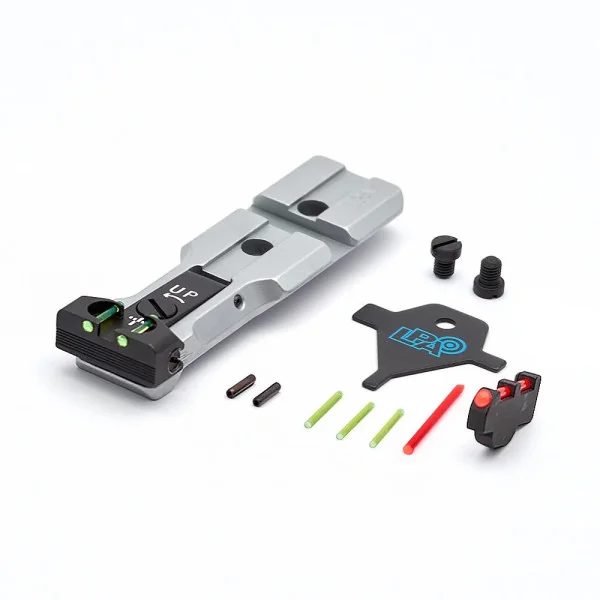 LPA WXT03F1 Sight Set pour Smith&Wesson Revolver avec Fiber Optic