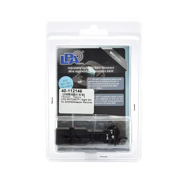 LPA WXT0407F1 Sight Set pour Smith&Wesson Revolver