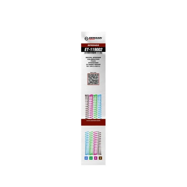 Eemann Tech Recoil Springs Calibration Pack STANDARD CLASSIC
