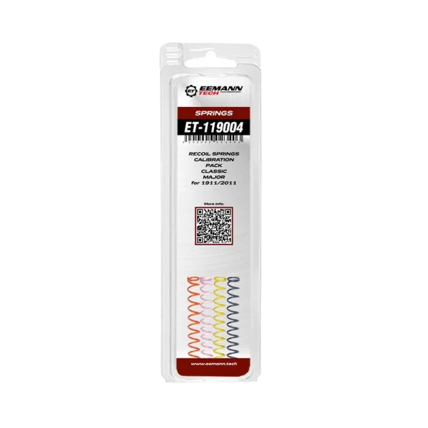 Eemann Tech Recoil Springs Calibration Pack CLASSIC MAJOR
