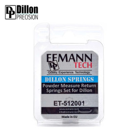 Eemann Tech Powder Measure Return Springs Set pour Dillon  Chez DEVILLE ARMORY. Votre armurerie en ligne.