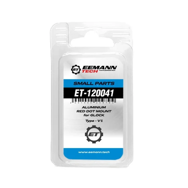 Eemann Tech Aluminium Montage point rouge pour Glock, Type: V1