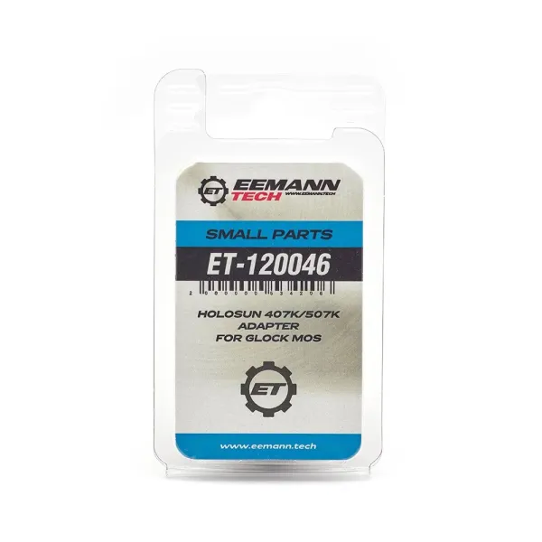 Plaque optique Eemann Tech HOLOSUN 407K/507K pour Glock MOS