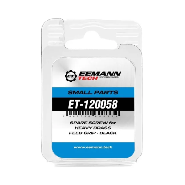Spare screw Eemann tech pour Heavy Laiton Feed Grips - Noir