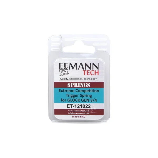 Eemann Tech Extreme Competition Détente Ressort pour GLOCK GEN 3/4