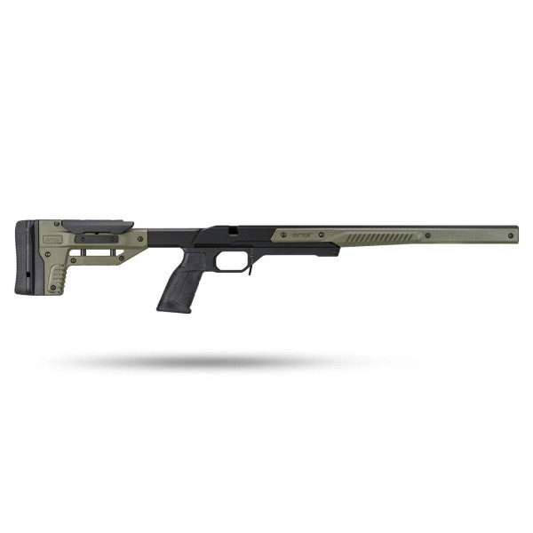 Oryx Chassis Sportsman CZ 457 droitier Noir  Chez DEVILLE ARMORY. Votre armurerie en ligne.