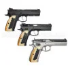 Plaquettes LAITON pour CZ 75, CZ 75 TS, CZ SHADOW 2, Epaisseur: M  Chez DEVILLE ARMORY. Votre armurerie en ligne.