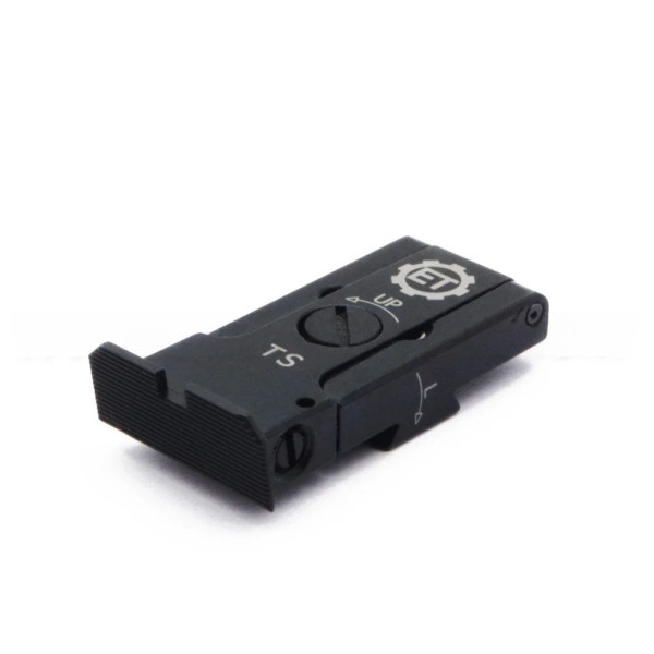 Hausse réglable pour CZ 75 TS/TS2  Chez DEVILLE ARMORY. Votre armurerie en ligne.