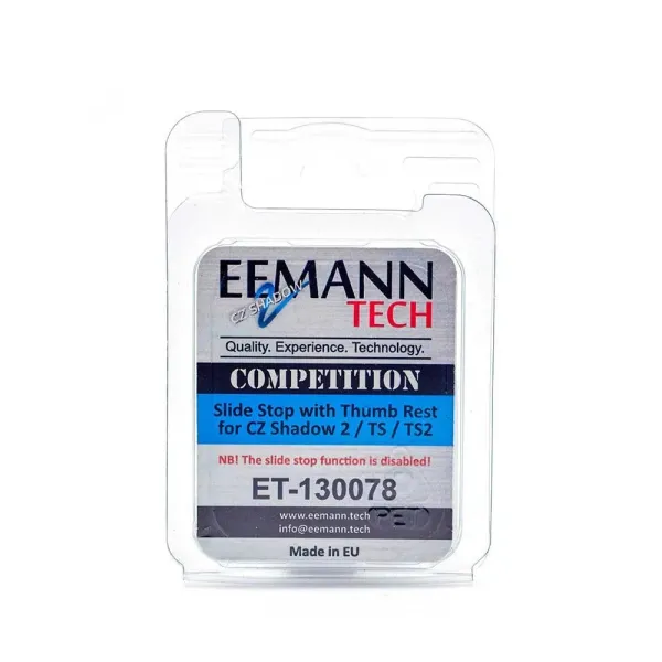 Eemann Tech Competition Arrêtoir de culasse avec Thumb Rest pour CZ Shadow