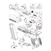 Eemann Tech Détente bar Ressort pour CZ P-10 - 2 pcs.