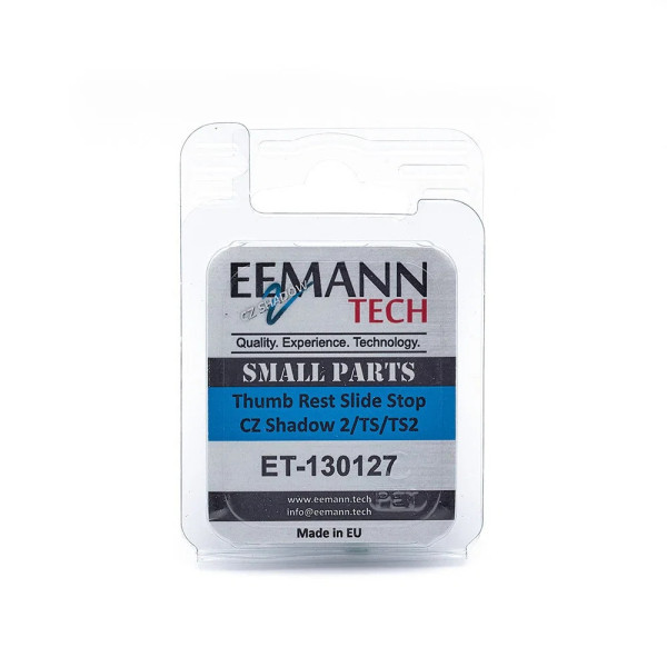 Eemann Tech Thumb Rest Slide Stop pour CZ Shadow 2/TS/TS2 - NOIR  Chez DEVILLE ARMORY. Votre armurerie en ligne.
