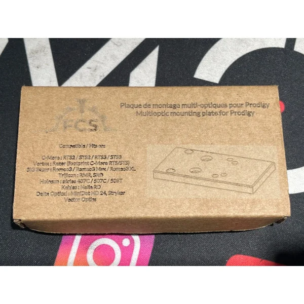 FCS Plaque optic ready Springfield Prodidy