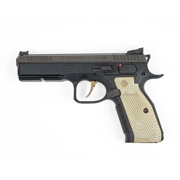 Eemann Tech Plaquettes Laiton Longues pour CZ Shadow 2 (Taille S)