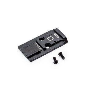 Eemann Tech CZ P-10 OR Plate Mount for Aimpoint Acro  Chez DEVILLE ARMORY. Votre armurerie en ligne.