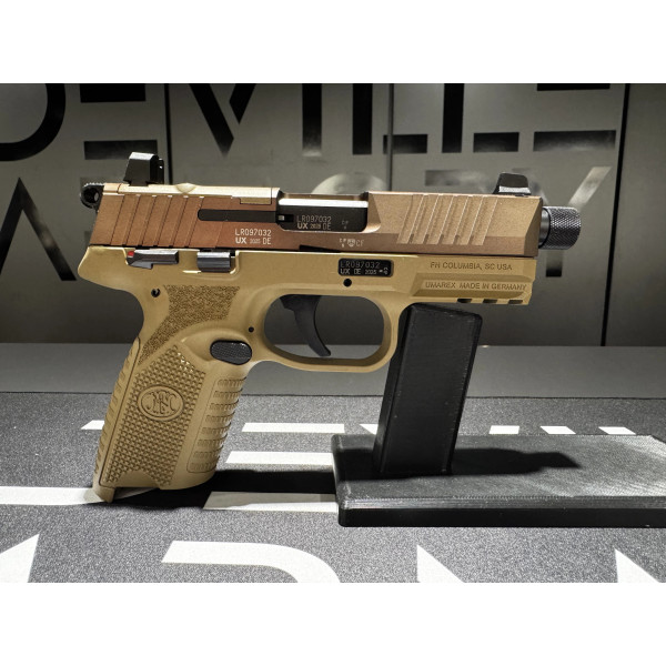 FN502 TACTICAL FDE CALIBRE 22LR  Chez DEVILLE ARMORY. Votre armurerie en ligne.