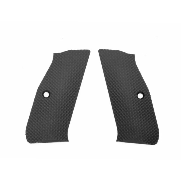 Eemann Tech 3D Serrated Plastic Grips for CZ Shadow 1/2, Color: Black  Chez DEVILLE ARMORY. Votre armurerie en ligne.