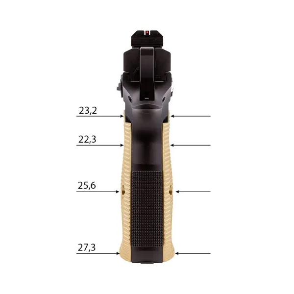 Eemann Tech Plaquettes Laiton Ultimate pour CZ Shadow 2 Compact