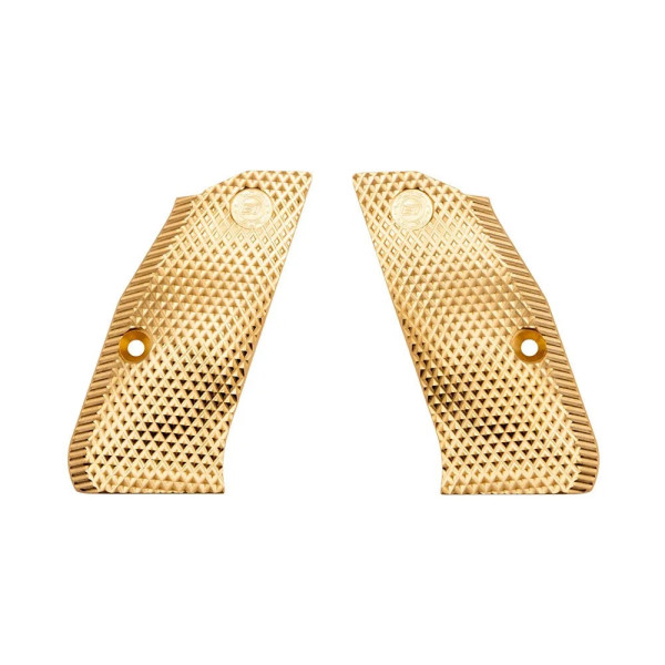 Eemann Tech Ultimate Brass Grips for CZ Shadow 2 Compact, size: M  Chez DEVILLE ARMORY. Votre armurerie en ligne.