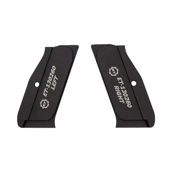 Eemann Tech Plaquettes Grips 3D pour CZ Shadow 2 Compact - Noir