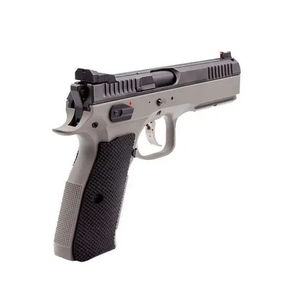 Eemann Tech 3D Serrated Plastic Grips for CZ Shadow 2 Compact, Color: Black  Chez DEVILLE ARMORY. Votre armurerie en ligne.