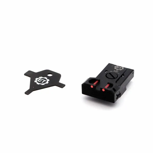Eemann Tech Adjustable Hausse avec Fiber Optics pour CZ 75