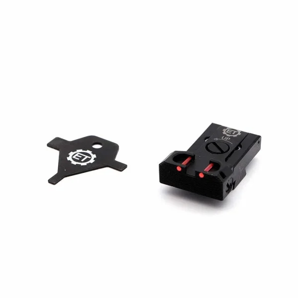Eemann Tech Adjustable Hausse avec Fiber Optics pour CZ 75