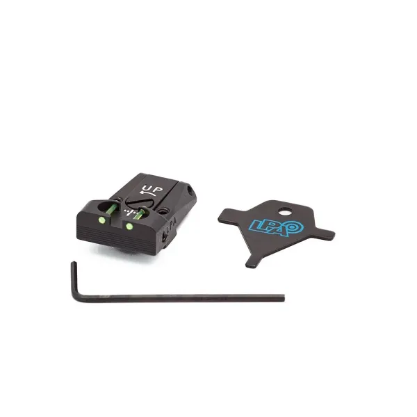LPA TR28SSFO Hausse pour Carl Walther Q5 Match SF, Noir
