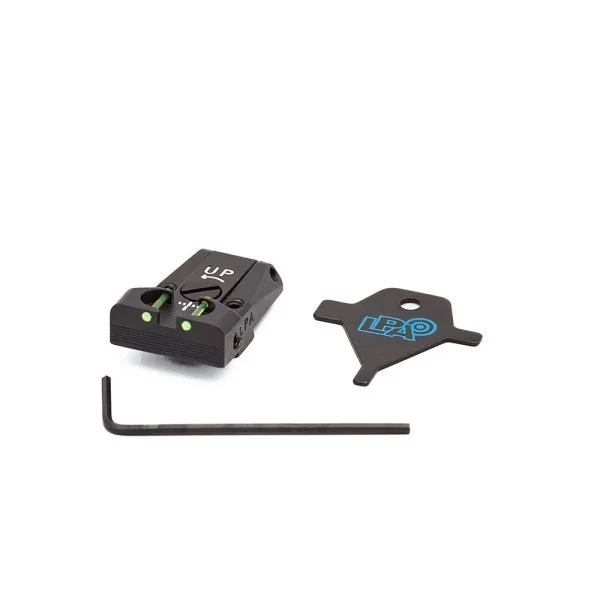 LPA TR28SSFO Hausse pour Carl Walther Q5 Match SF, Noir