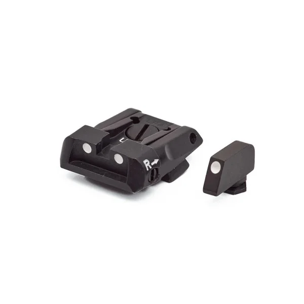 LPA SPS16GL30 Adjustable Sight Set pour GLOCK avec Fiber Optic Front