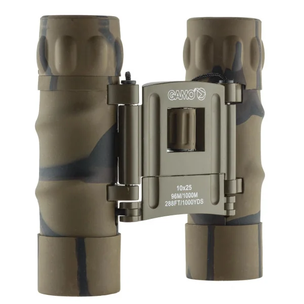 GAMO Jumelle 10 X 25 DCF Format de poche Aspect Camouflée