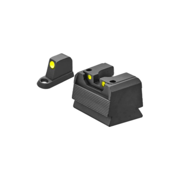 LPA RDL01GL Sight Set Luminova for Glock  Chez DEVILLE ARMORY. Votre armurerie en ligne.