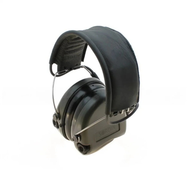 Bandeau MSA Sordin Supreme Pro PVC, NOIR  Chez DEVILLE ARMORY. Votre armurerie en ligne.