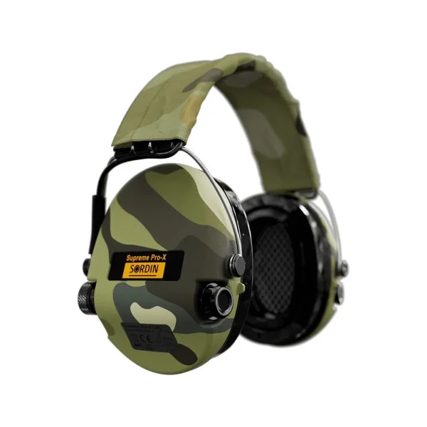 Sordin Supreme Pro-X LED Headband GEL - Camo/Camo