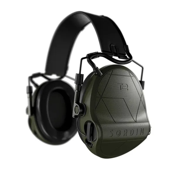 Sordin Supreme T2 Casque Électronique Bandeau Cuir Noir