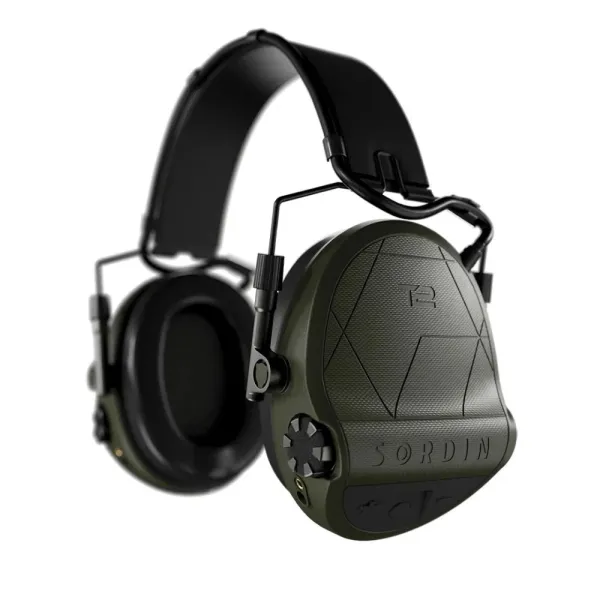 Sordin Supreme T2 Casque Électronique Bandeau Cuir Noir