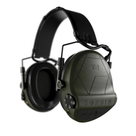 Sordin Supreme T2 Headband Leather Memory Foam, Color: Tan  Chez DEVILLE ARMORY. Votre armurerie en ligne.