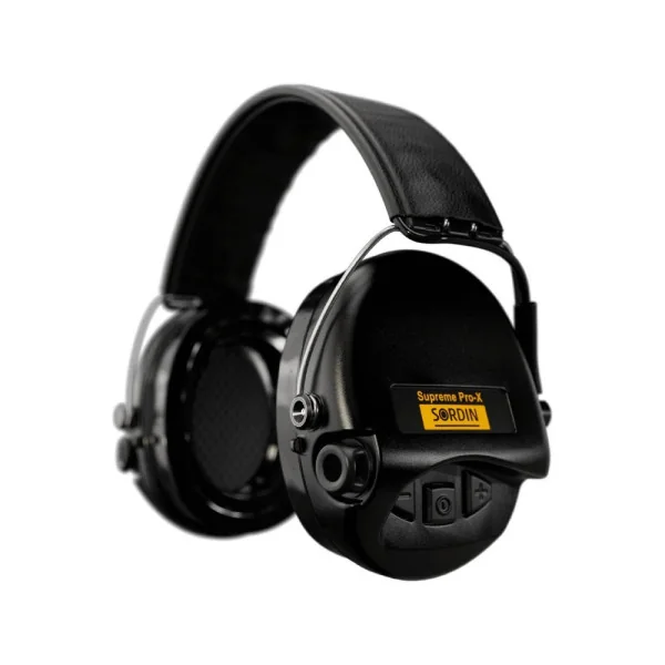 Sordin Supreme PRO-X LED - Black