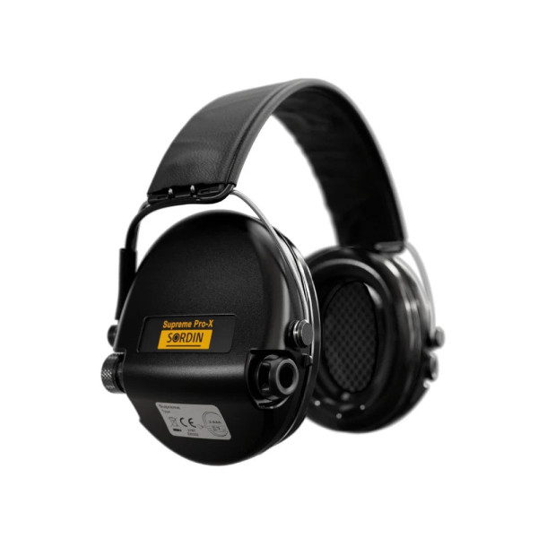 Sordin Supreme PRO-X LED - Black  Chez DEVILLE ARMORY. Votre armurerie en ligne.